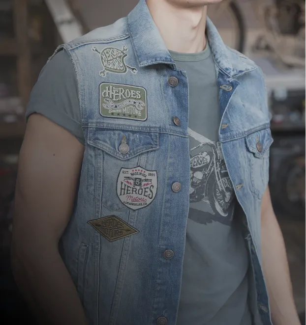 Denim Vest Patches
